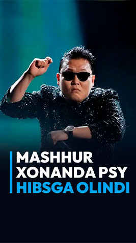 Gangnam style qo‘shig‘i bilan mashhur bo‘lgan xonanda PSY Janubiy Koreyada hibsga olindi